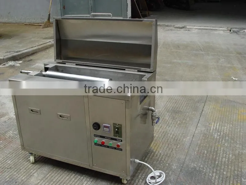 Ceramic roller washed by ultrasonic cleaner
