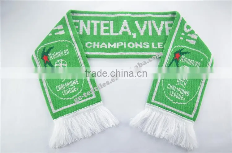 china manufacturer hot new product for 2015 fashion World Cup acrylic football fans scarf