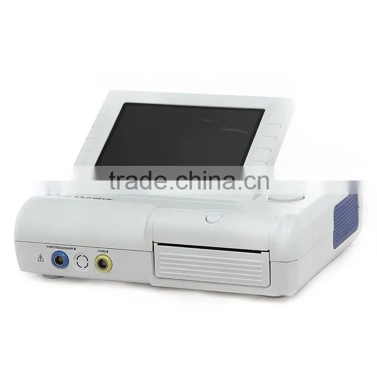 CE and ISO13485 lightweight easy operation 8.4-inch screen color LCD display portable fetal monitor