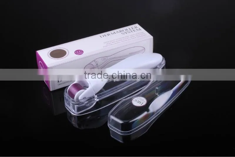 Cosmetic product 600 needles derma meso roller for skin care,wrinkle removal with cheaper price -L013