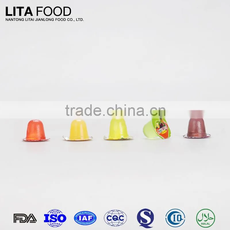 China toy candy manufacturer! hot sale coconut jelly pudding in lovely bear jar