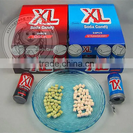 Fancy Beverage Bottle Hard Tablet Candy