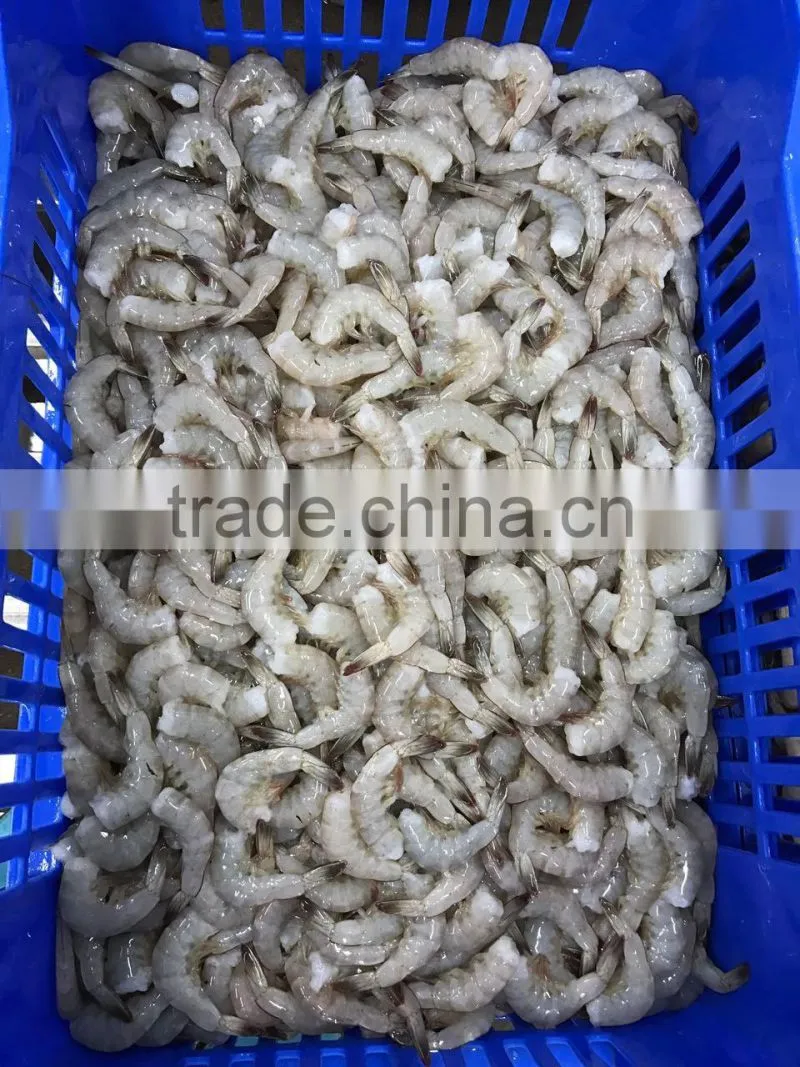 Hot sale seafoods headless vannamei shrimp in good price