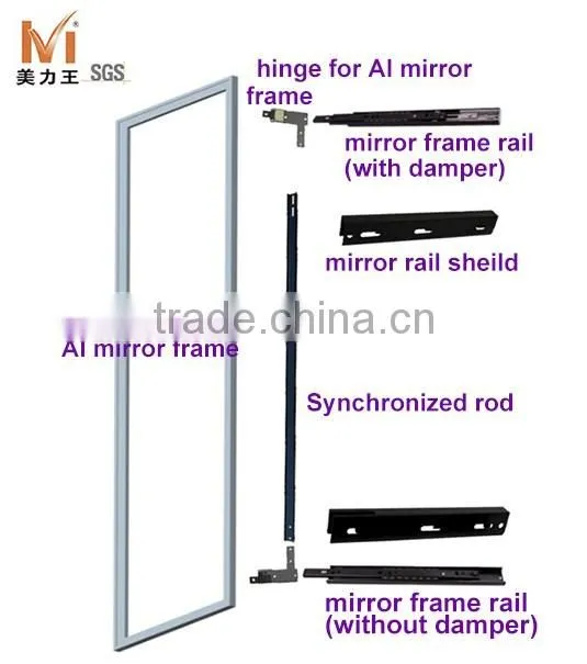 Quality Hidden in Wardrobe Full length Mirror Accessories