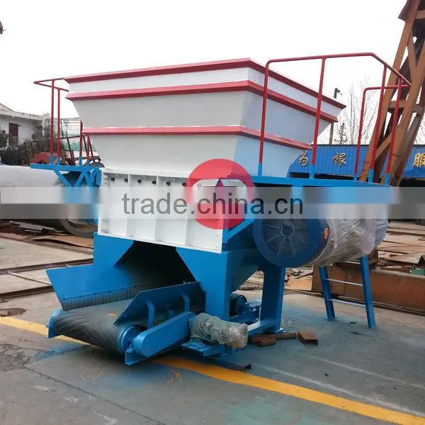 Widely used complete models double shaft home wood shredder
