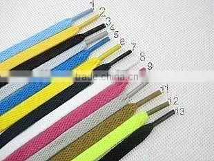 fabric shoe laces with imprinted ,fabric round shoe laces