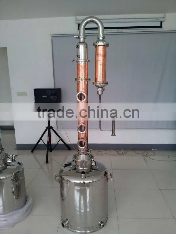 copper home distillation column