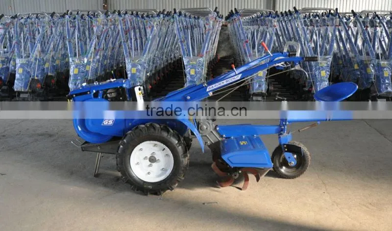 High quality single cylinder 4 stroke air-cooled 2WD walking tractor tiller