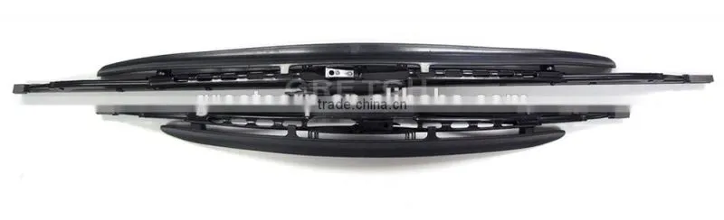 Car wiper blade with spray nozzle for Samand