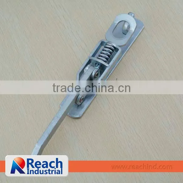 Flush Mount Polished Stainless Steel Key-Locking Recessed Truck Toolbox Latch