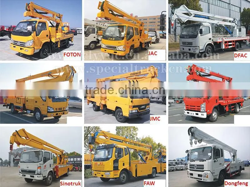 D530 cab Euro 4 truck lifting 20-22m high overhead working truck
