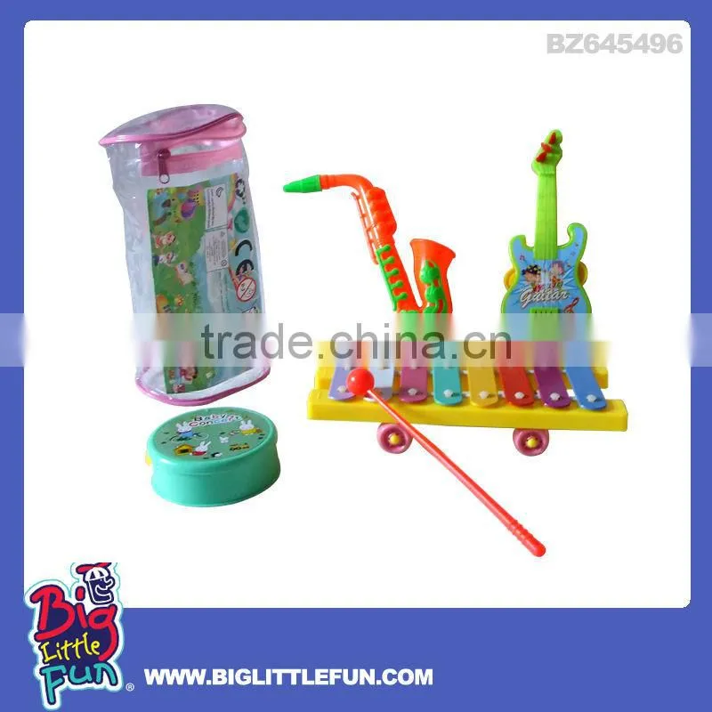 Musical toy musical instrument play set