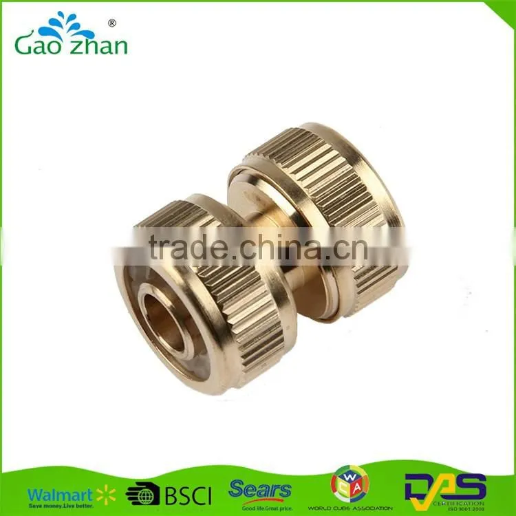 4 way 3/4" Brass quick connect garden hose fitting / Brass fitting