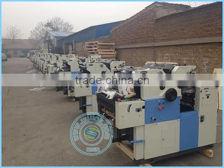 Made in china satellite type 620*450mm paper offset printing machine a3