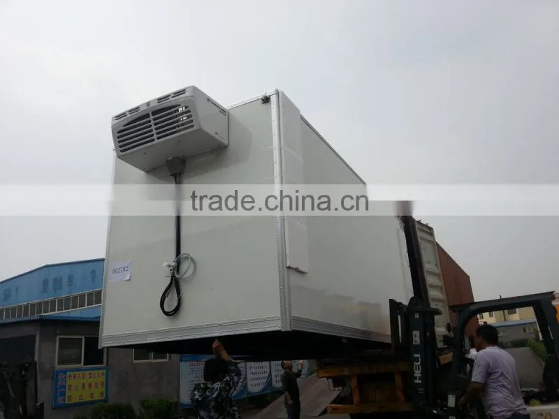 refrigerated truck body/zinc plated door hinge truck body/ckd/refrigerated trailer truck bodies