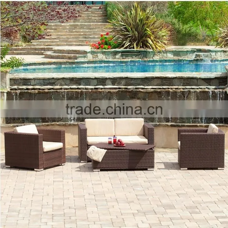 S&D wicker garden furniture rattan / china garden furniture