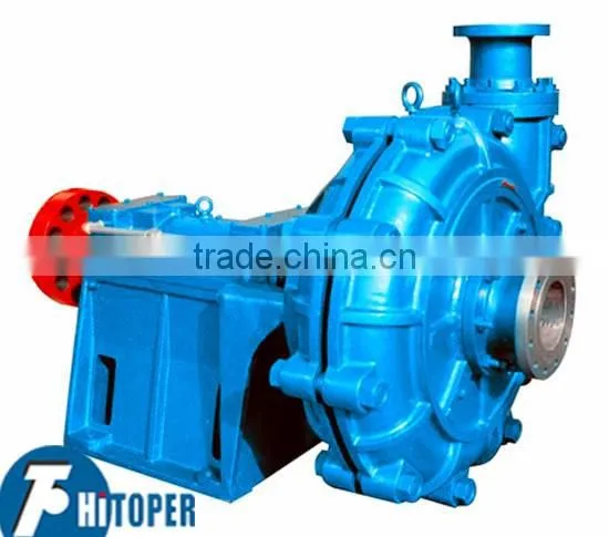 slurry pump as filter press feed pump for sludge dewatering in wastewater treatment process
