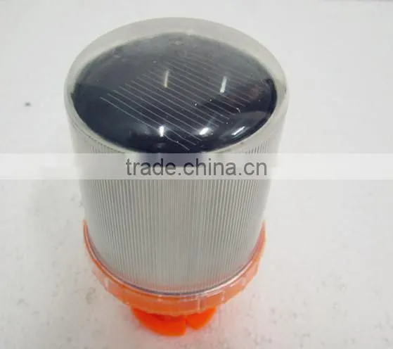 CE RED Solar LED Flashing Light for Traffic Marine flashing safety light solar