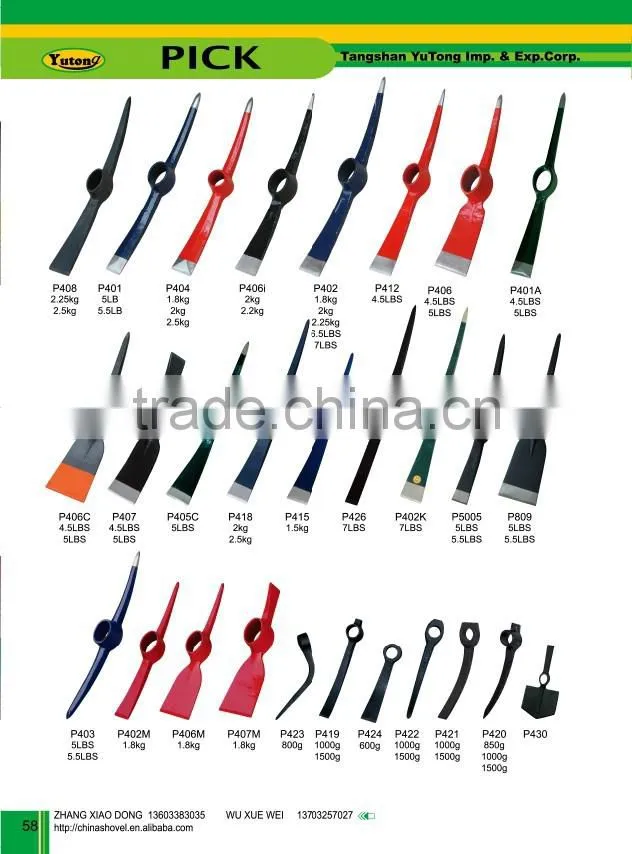 Full Forged Mattock P406C head
