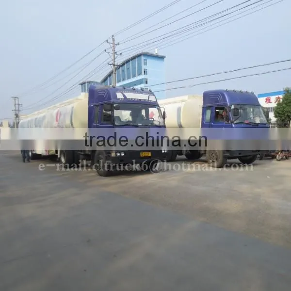 3 Axles Fuel Tanker Trailer Truck 55000L