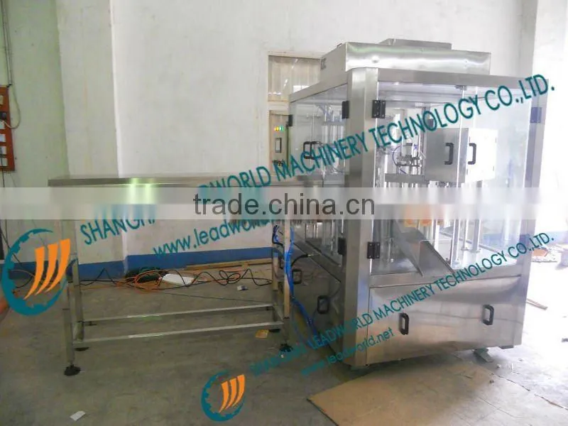 automatic soybean milk stand-up pouch filler screw capper