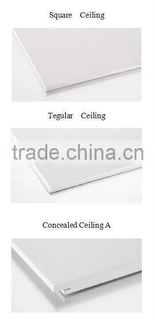 fiber glass wool acoustical ceiling board building materials
