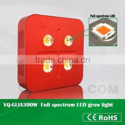 Newest led grow light China factory VANQLED 300w cob grow full spectrum