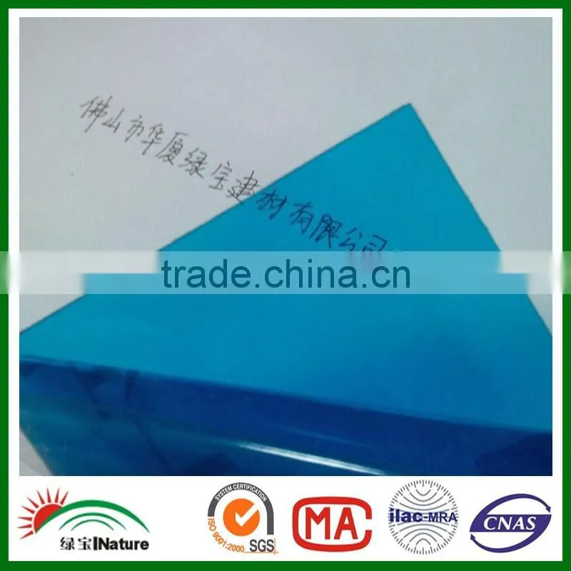 Factory colored PC Big Embossed sheet