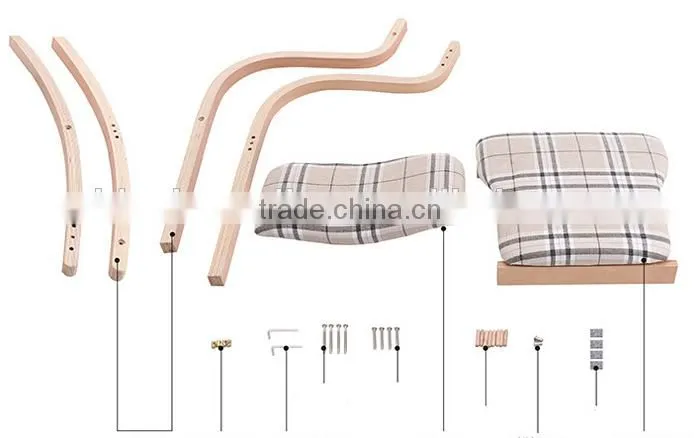2015 modern cheap wooden dining room furniture chair CHA00065