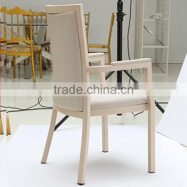 White leather cheap waiting room chair with comfotable back