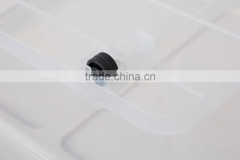 Transparent stackable plastic storage box