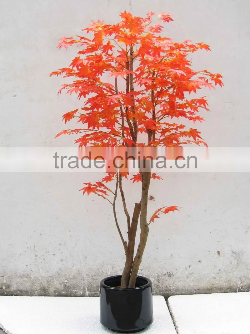 Supply artificial mini maple bonsai tree