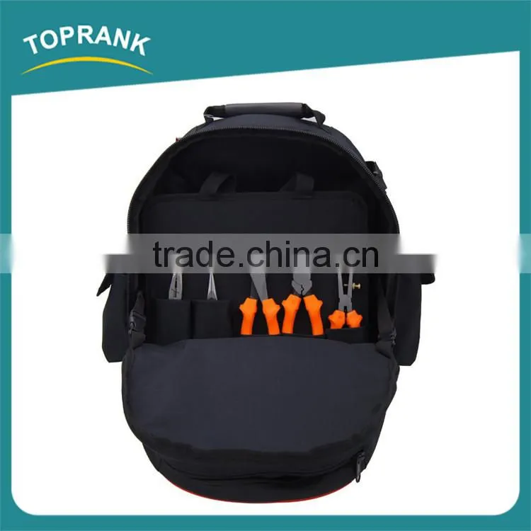 TOPRANK 23pcs hand tool backpack packing all hand tool set in one packbag