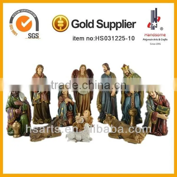 30 inch Color A Nativity Products Polyresin Nativity Statues