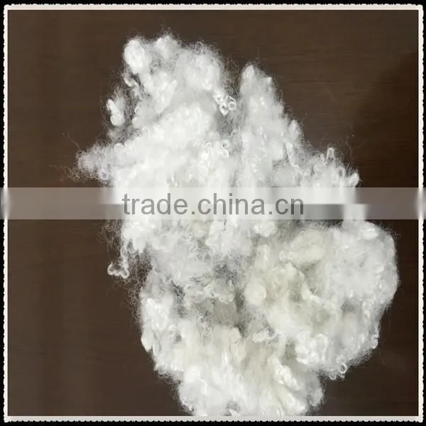 15D*64mm Recyled Polyester Staple Fiber(PSF) non siliconized for filling