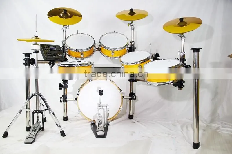 2017 New design wooden painting musical instruments drum