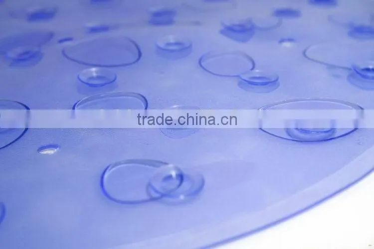 Durable cross texture hot sell rubber anti-slip pvc bath mat