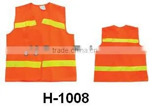 High visibility safety vests reflective for women.