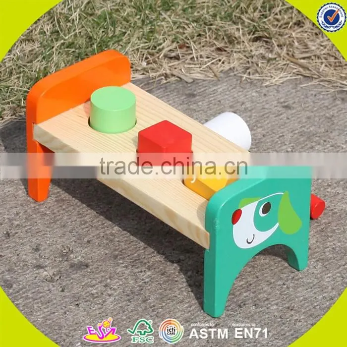 wholesale baby diy wooden knock toy fashion kids diy wooden knock toy children diy wooden knock toy W11G019