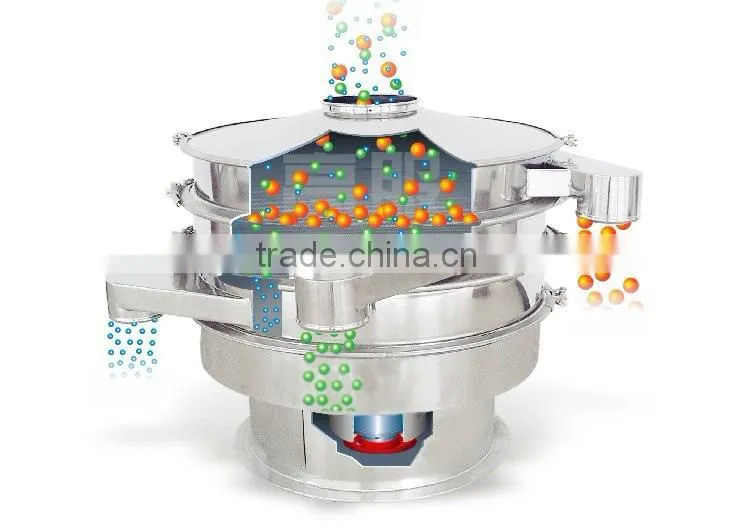 sand rubber granules vibrating screen sieve machine