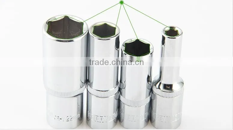 Berrylion 32mm Mirror Finished Extension Socket 1/2" Socket
