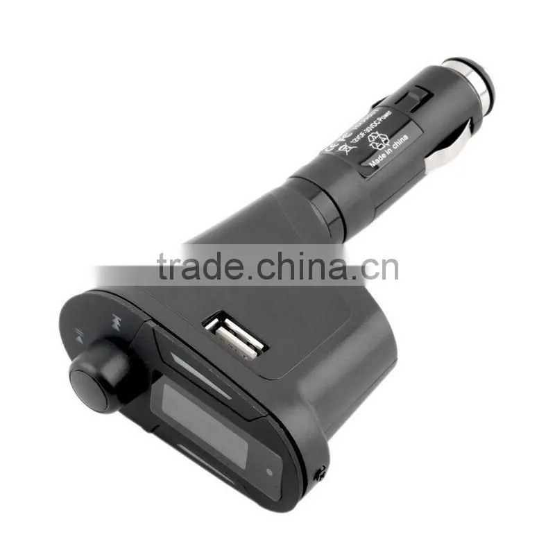 2016 hot MP3 Player Wireless FM Transmitter Modulator Car Kit&USB SD MMC LCD Remote