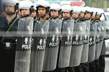 The PC Square Anti-riot shield Transparant shield