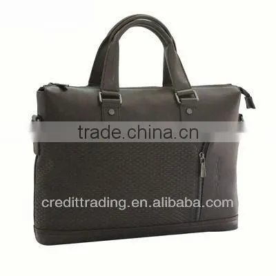 Trendy Mens PU Briefcase /Computer Bag with Rough Surface