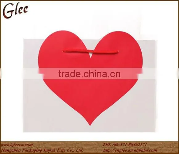 Hot sale printing paper packing bag for shopping