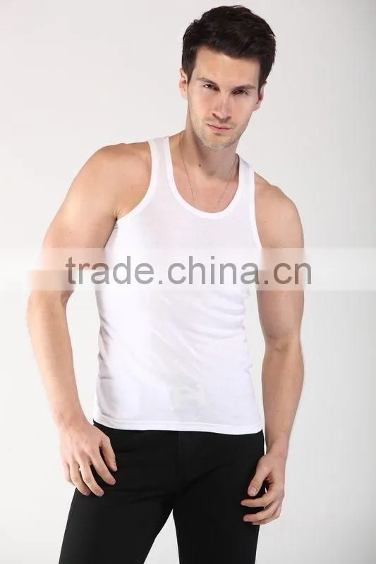 men's black cotton vests