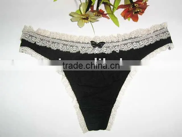 black extreme hot sexy women panty sexy girl thong underwear 0449#