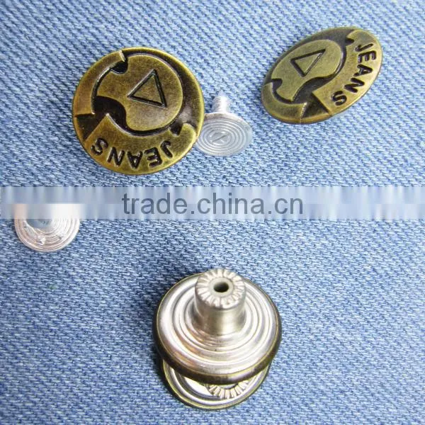 pattern jean button