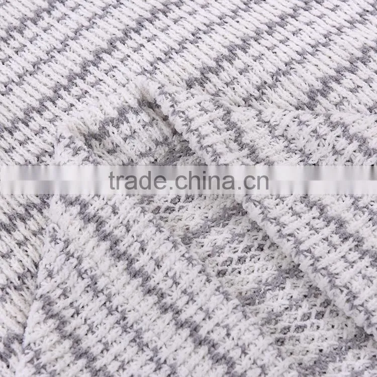 high quality multicolor mix knitted mermaid tail blanket