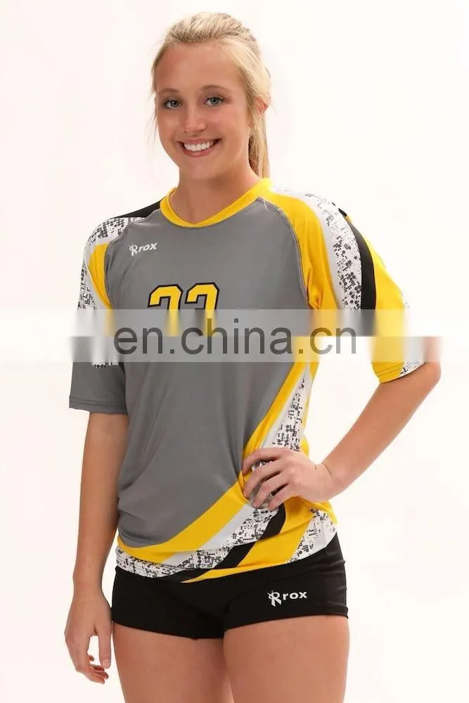 Youth Power Volleyball Jersey,Custom Sublimated Team volleyball Uniforms,Volleyball Jersey for Women